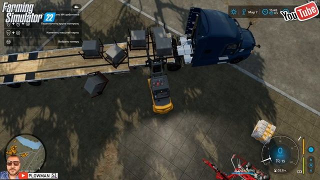 ???????Начало в игре Farming Simulator 22. Когда скучно на больничном. Спасибо друзьям за помощь... смотреть онлайн