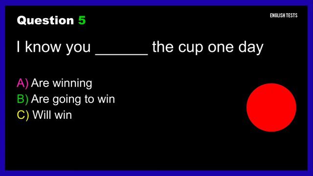 Grammar quiz | Future forms смотреть онлайн