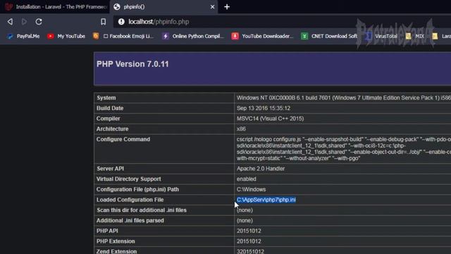 Laravel Error php artisan migrate : Could not find driver In Connector.php смотреть онлайн