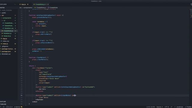 Build a Notes App with React.js смотреть онлайн