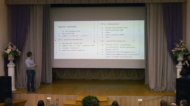 Корпоративный хостинг на Docker смотреть онлайн