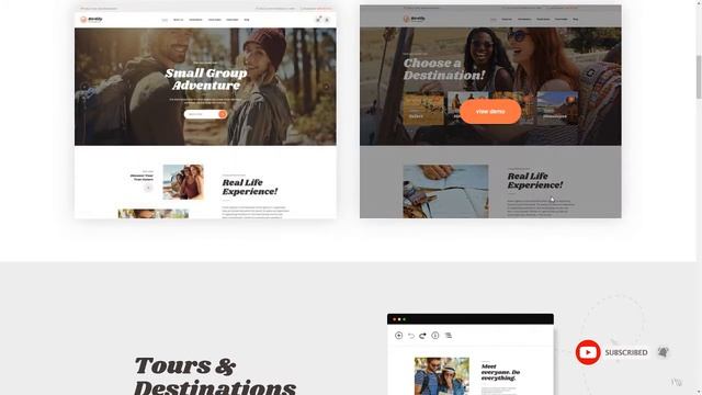 Birdily Travel Agency amp Tour Booking WordPress Theme Barclay Kynas смотреть онлайн