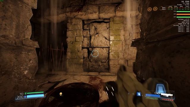 DOOM 1440p Maxed out with Vulkan on GeForce GTX 1070 смотреть онлайн