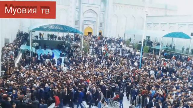 Намози Чумъа дар Мадрасаи ш.Душанбе смотреть онлайн