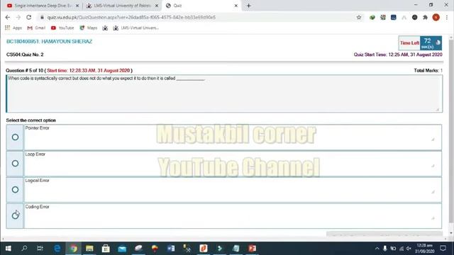 CS504 Software Engineering - I 3rd Solved Quiz 100 % correct and complete solution 2020. смотреть онлайн