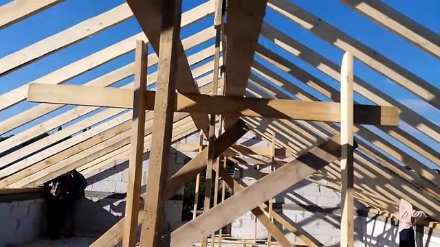 Стропила мансардной крыши смотреть онлайн