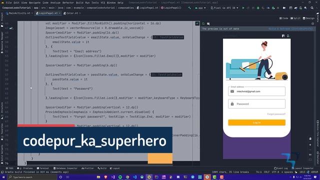 Beautiful Jetpack Compose Cleaning App UI Native Android | Speed Code смотреть онлайн