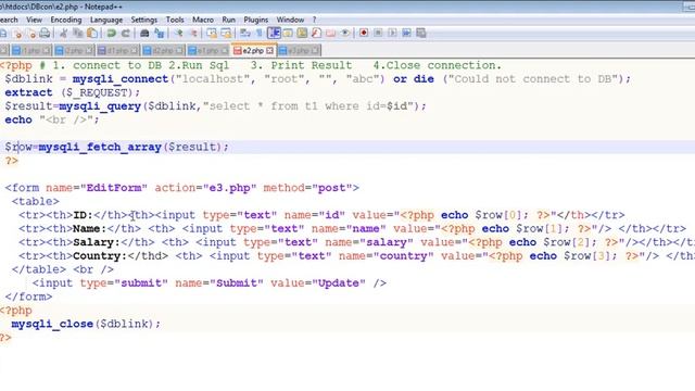 Database basics in PHP #5 смотреть онлайн