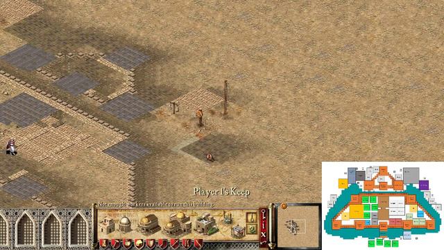 How to build castle Frederick's most defensive castle 🎯🏰 in Stronghold Crusader смотреть онлайн