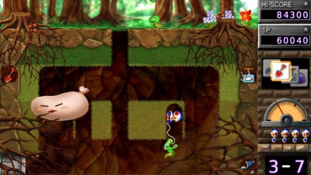 Namco Museum Battle Collection (PSP) Dig Dug Arrangement смотреть онлайн