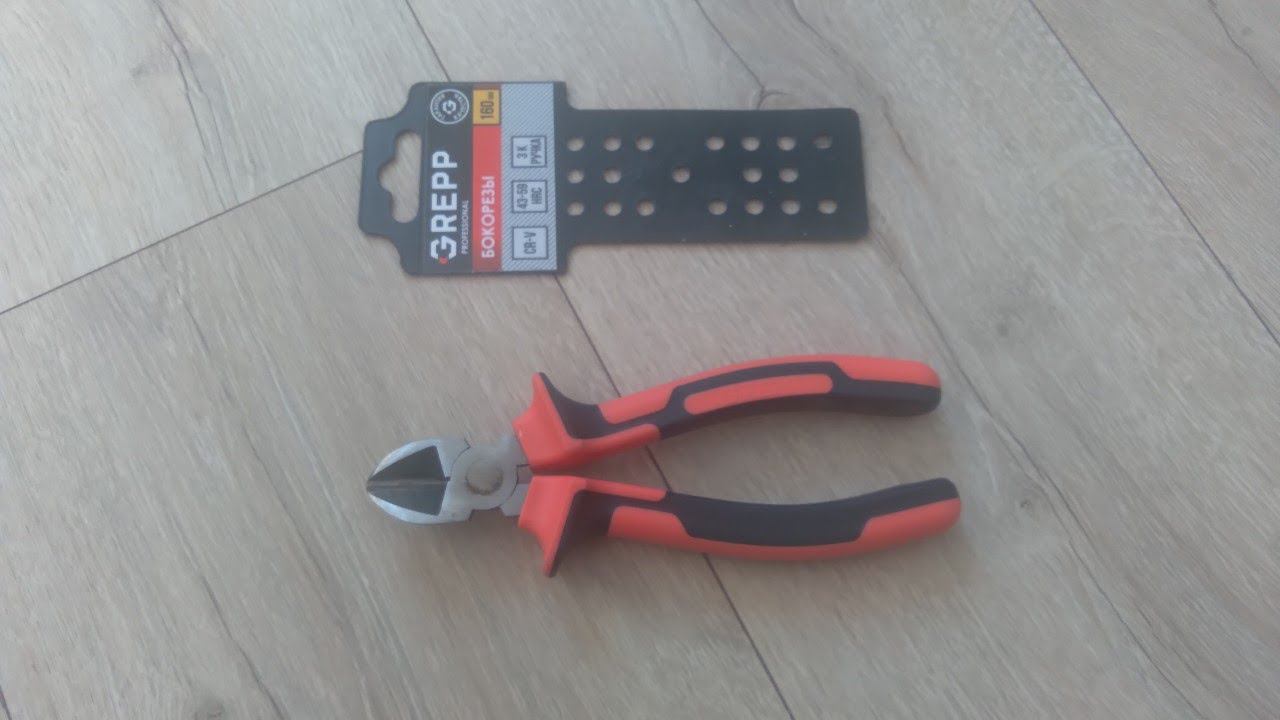 Обзор на усиленные бокорезы Ladina GREPP 160 мм смотреть онлайн