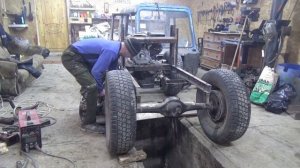 как сделать полноценное сцепление на мини трактор