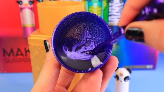 ЛИЗА или ЛЕНА!? MAKEUP СЛАЙМ #ЧЕЛЛЕНДЖ! Rainbow High Makeup Surprise Slime Challenge! LISA or LENA? смотреть онлайн