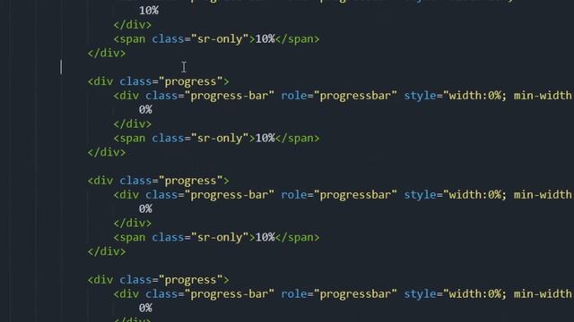 Curso completo de Bootstrap 25 Barras de progreso Progress Bar1 смотреть онлайн