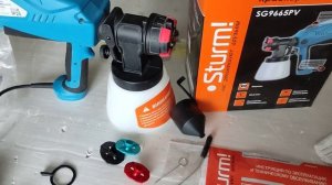 Распаковка — Краскопульт электрический Sturm! SG9665PV