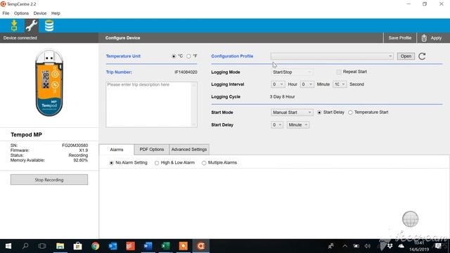How to clear the memory of a tempod datalogger смотреть онлайн