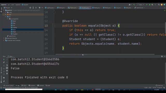 Comparison in Java (Hindi/Urdu) | Difference Between "== Operator" And "equals() Method" In Java смотреть онлайн