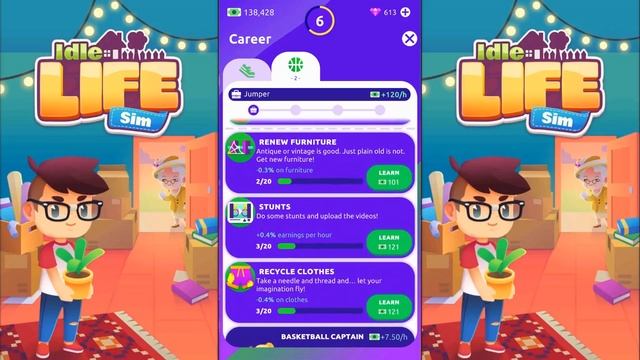 Idle Life Sim - 8 - "Regal Yet Sporty" смотреть онлайн