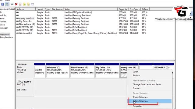 How to Delete Hard Disk Partition | Merge Partition | Increase Partition Size kaise kare in hindi смотреть онлайн