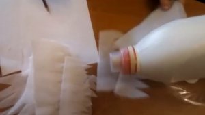 Поделка лебедь из большой бутылки / своими руками
