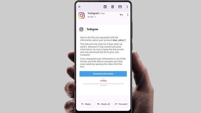 Instagram Information Download Problem | Instagram Account Information Download Problem смотреть онлайн