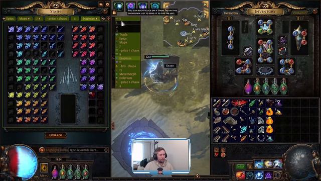 Path Of Exile For Beginners: Inventory Management, Affinity Stash