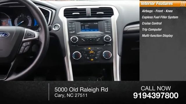 2018 Ford Fusion Hybrid SE Cary NC HYP1591 смотреть онлайн