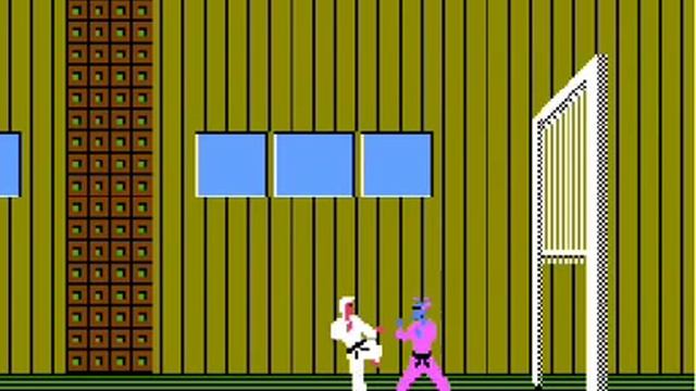 Karateka на NES (прохождение) смотреть онлайн
