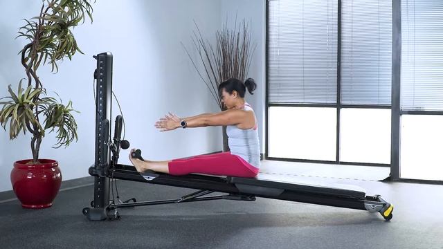 ELEVATE Encompass: Pilates - Roll-up with Foot Holder смотреть онлайн