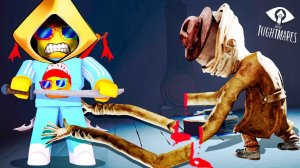 Отрубил руки ДлинноРукому Монстру! Мои Маленькие Кошмары Little Nightmares #3 Маленькая Страшилка