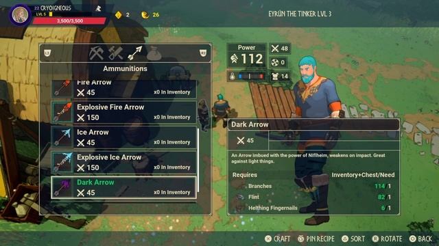 Tribes of Midgard: Bow and Arrow Weapons Guide. смотреть онлайн