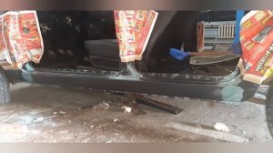 Как переварить порог на ваз 2107