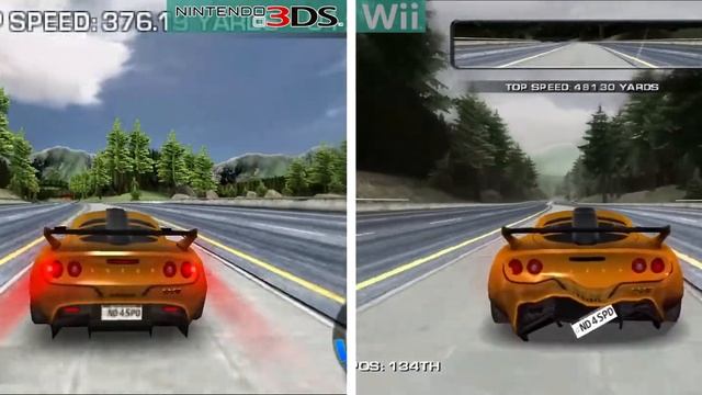 Need for Speed: The Run - 3DS vs. Wii | Side by Side смотреть онлайн