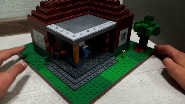 Что крафтим? / Как сделать кузницу из LEGO / LEGO Minecraft кузница / Майнкрафт смотреть онлайн