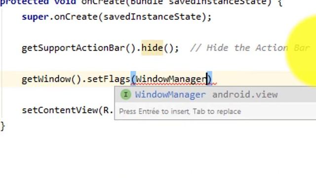 Hide the StatusBar and Action Bar in Android Studio (2021) смотреть онлайн