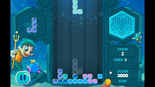 Игра Тетрис Атлантида, как играть онлайн на Z-Game.XYZ смотреть онлайн