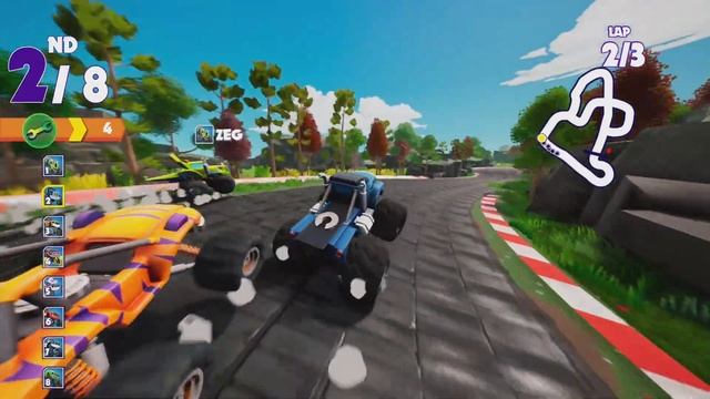 Blaze and the Monster Machines: Axle City Racers - CRUSHER Gameplay [HARD MODE] смотреть онлайн