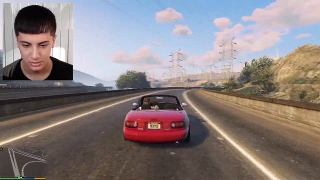 FƏXRI ƏSƏDOV'UN MAŞINI MAZDA MİATA MX 5 SÜRDÜM !! ? - GTA 5 Mod смотреть онлайн
