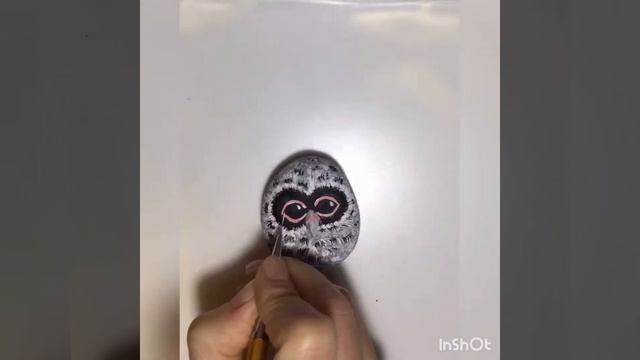 ❤️ Мастер класс рисуем сову на камне. Сова гуашью. Роспись камня. МК по рисованию птиц. Творчество❤ смотреть онлайн