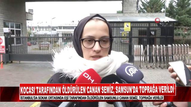 Kocası tarafından öldürülen Samsunlu Canan Semiz toprağa verildi смотреть онлайн