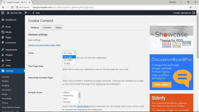 How To Add A Cookies Popup In WordPress