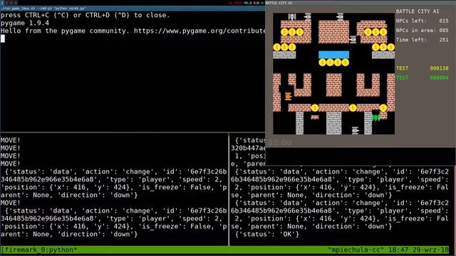 Battle City Clone to AI смотреть онлайн
