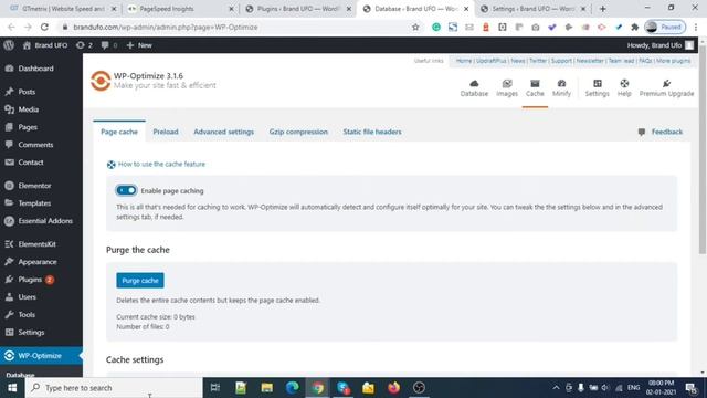 Best Settings for WordPress plugin WP-Optimize to optimize website google pagespeed Gtmetrix 2021 смотреть онлайн