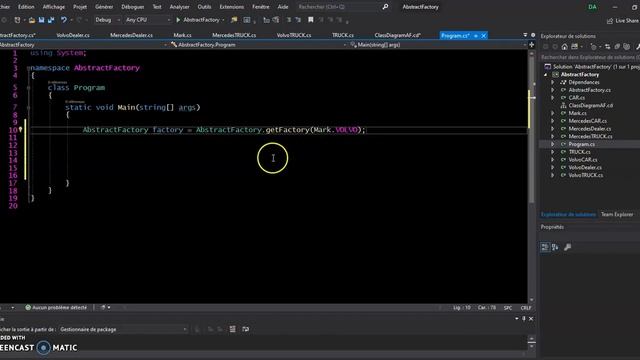 AbstractFactory 2 c# смотреть онлайн