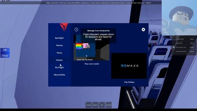 (Ro-Aviation) Reviewing Delta Air Lines | Roblox смотреть онлайн
