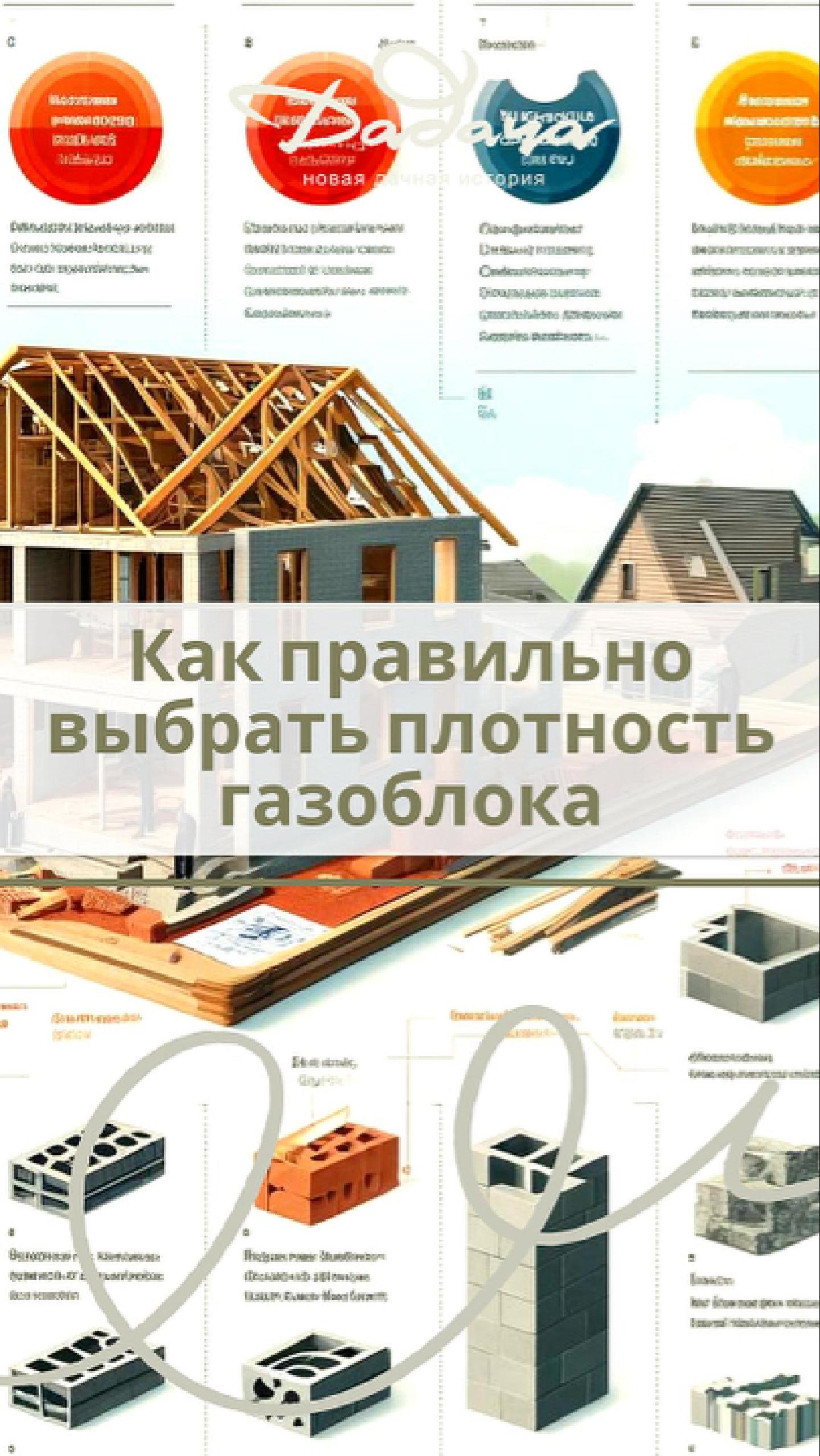 Разбираемся в газобетонных блоках: D400, D500 и D600 - что выбрать для строительства? 🏠