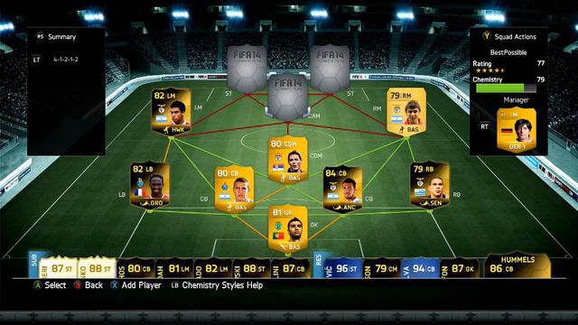 BEST POSSIBLE PORTUGUESE LEAGUE! w/ IF MANGALA | FIFA 14 Ultimate Team Squad Builder смотреть онлайн