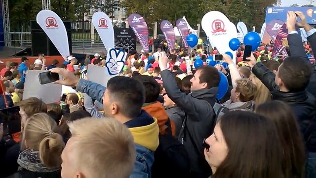 Московский марафон 25.09.16. Старт смотреть онлайн