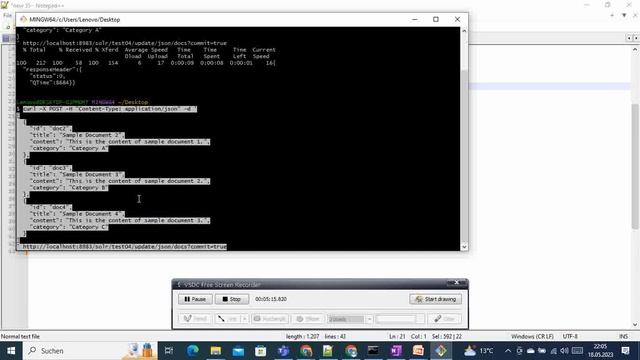 Solr : Indexing using CURL (SOLVED) смотреть онлайн