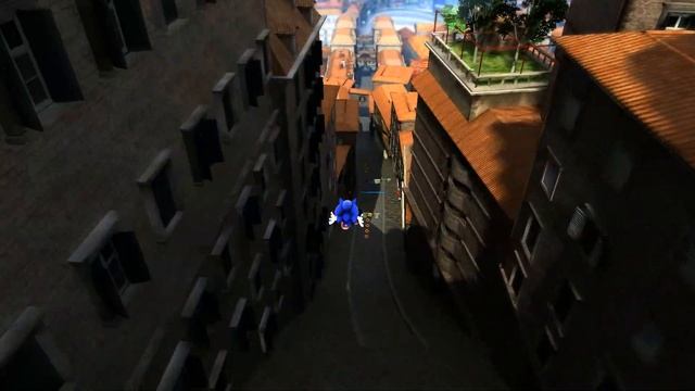 Sonic Generations - Light Shafts and Directional Shadows смотреть онлайн